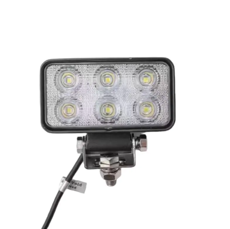 Small Rectangle 6-Led Work Lamp For Golf Carts, Trucks, Atvs 1