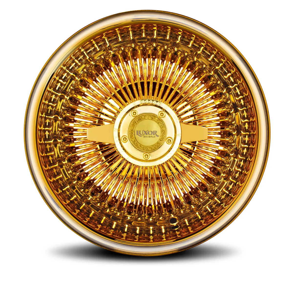 13X5.5 100 Straight Lace Reverse All Gold 1
