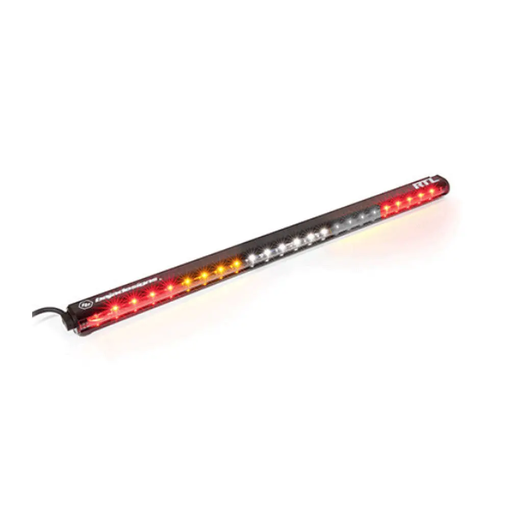 30 Inch Light Bar Rtl-W Solid Amber, White Center, Flashing Amber Baja Designs 1