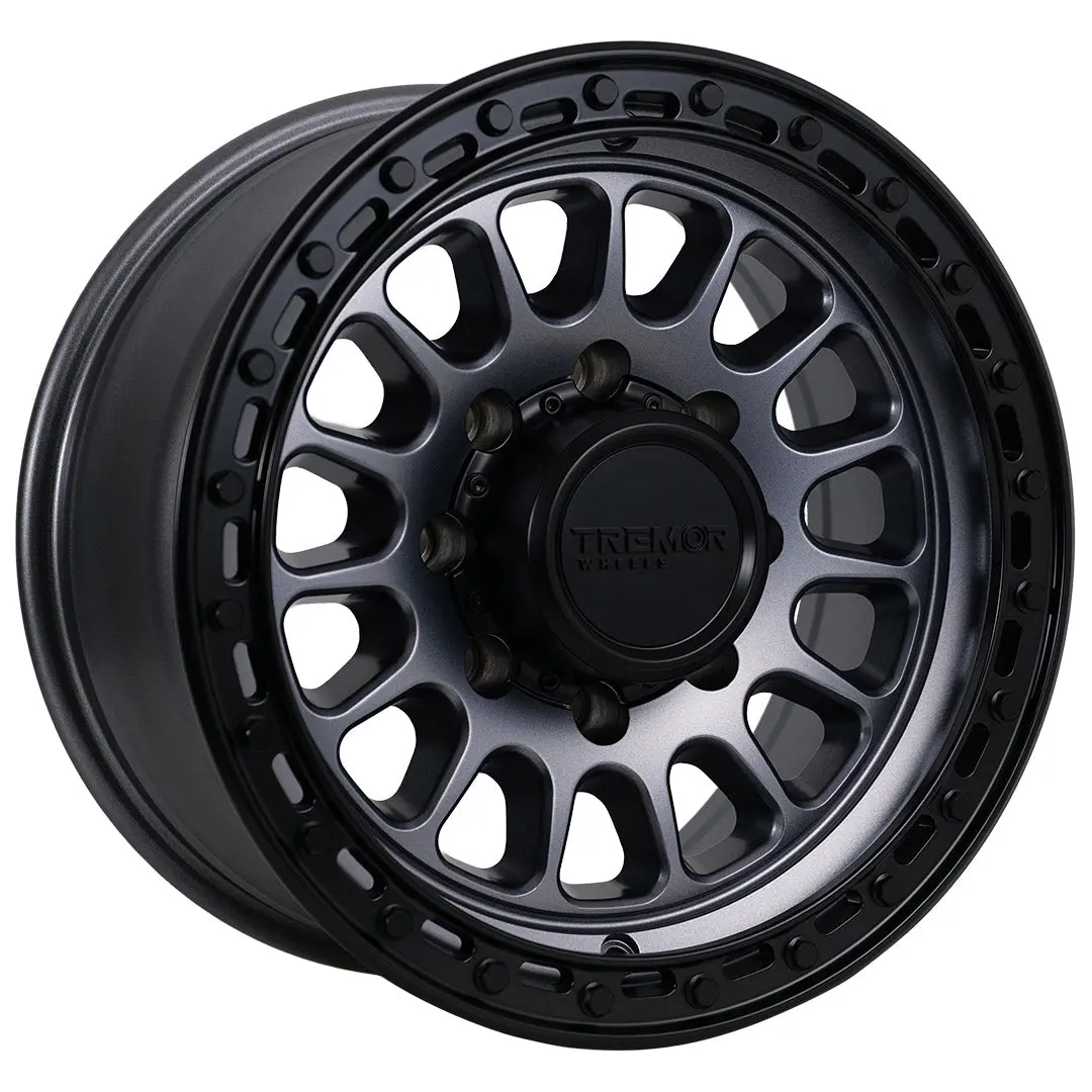 104 Aftershock-Graphite Grey W/Black Lip 1
