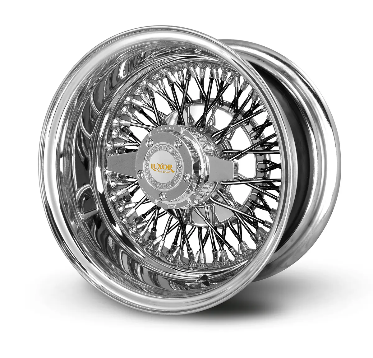 [Sale] 4Pc 14X7" 72 Cross Lace Reverse With Color Spokes 1
