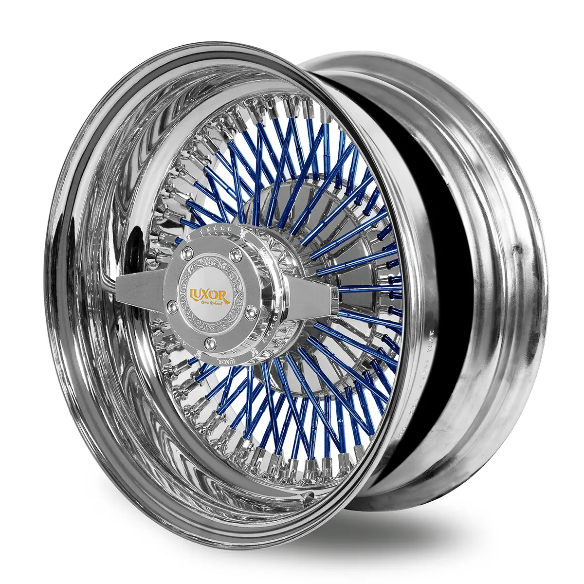 [Sale] 4Pc 14X7" 72 Straight Lace Reverse With Color Spokes 1
