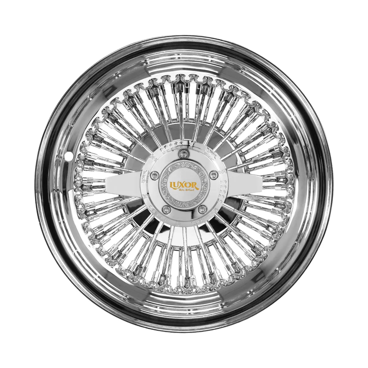 13X7 72 Straight Lace Standard Chrome 2