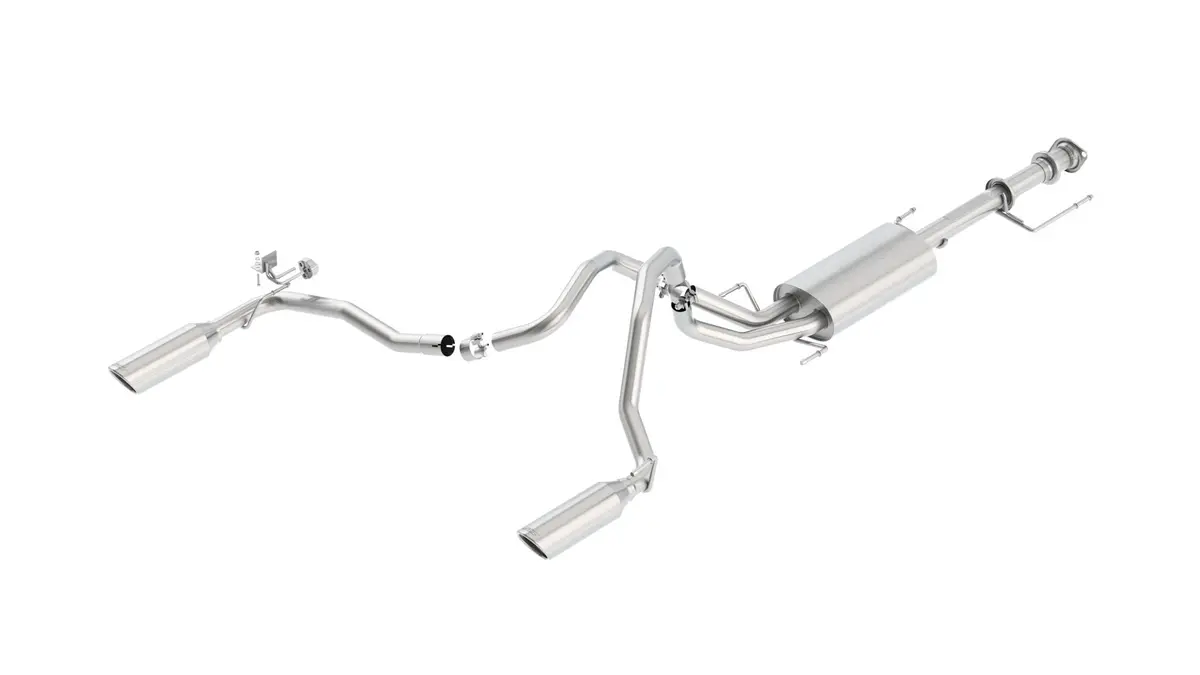 Borla Touring Cat-Back Exhaust System — Tailored For 2010–2014 Toyota Fj Cruiser 1