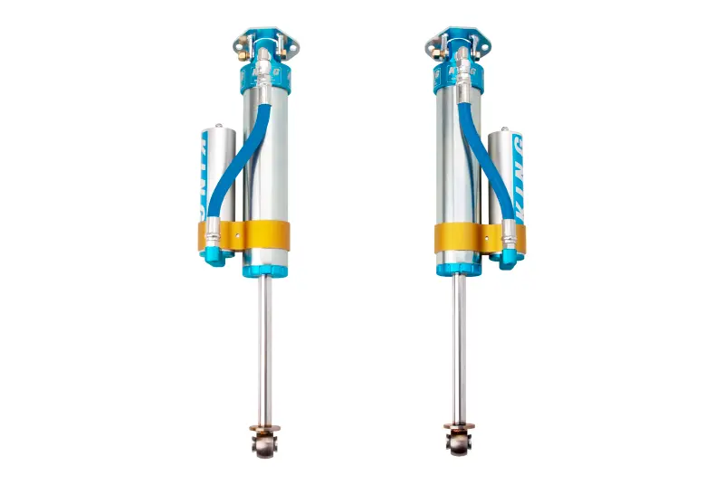 King Shocks 97-06 Jeep Wrangler Tj Rear 2.5 Dia Piggy Hose Reservoir Shock 3-5In Lift (Pair) 1