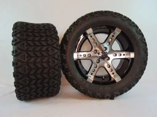 6" Deluxe Lift Kit Combo With 14" Dominator For Club Car Precedent Golf Carts 1