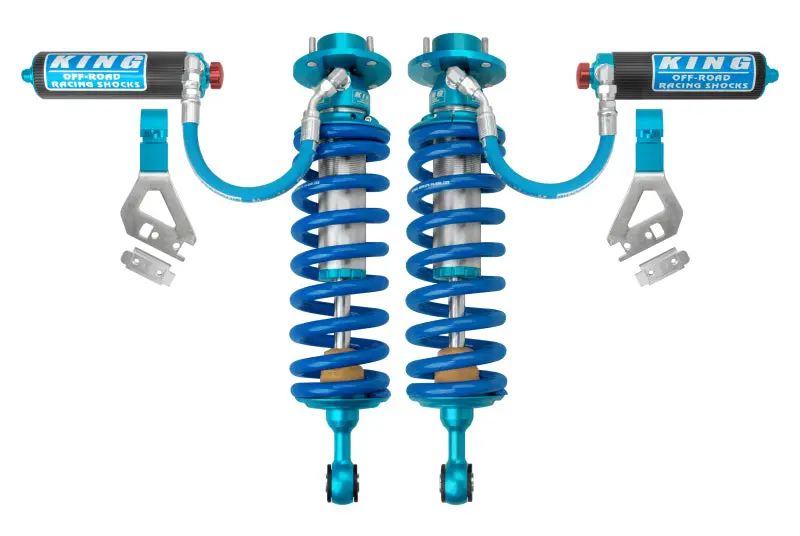 King Shocks 2022+ Toyota Tundra  Front 2.5 Dia W/ Remote Reservoir Coilover & Adjuster (Pair) 1