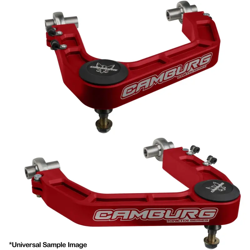 Camburg Toyota Tundra 2Wd/4Wd 22-23 Kinetik V2 Performance Billet Uniball Upper Arms (Red) 1