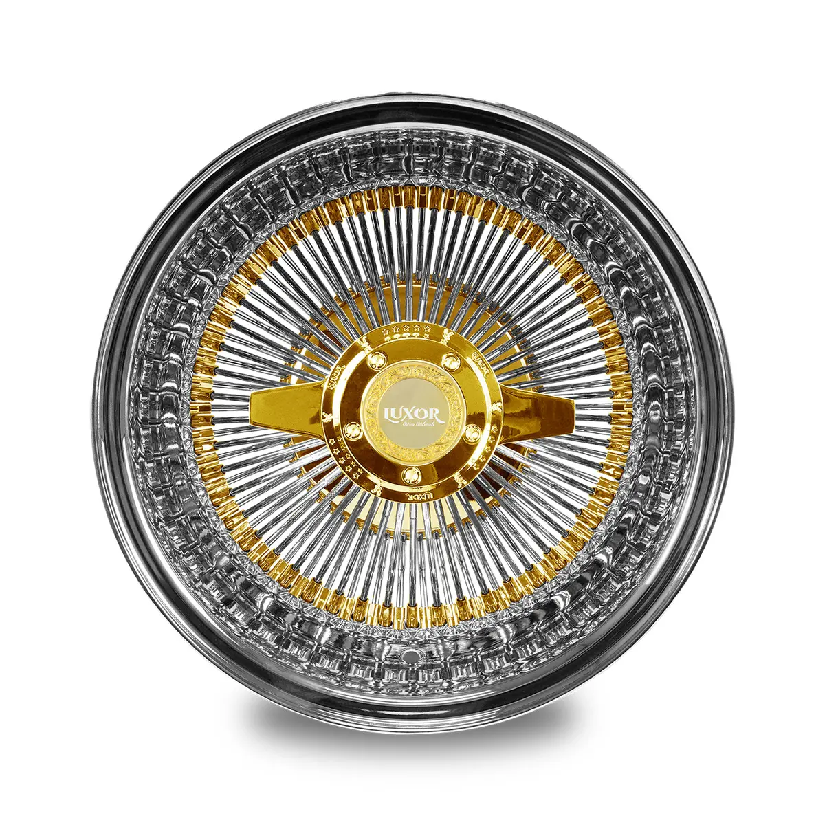 17X9 100 Straight Lace Reverse Triple Gold 1