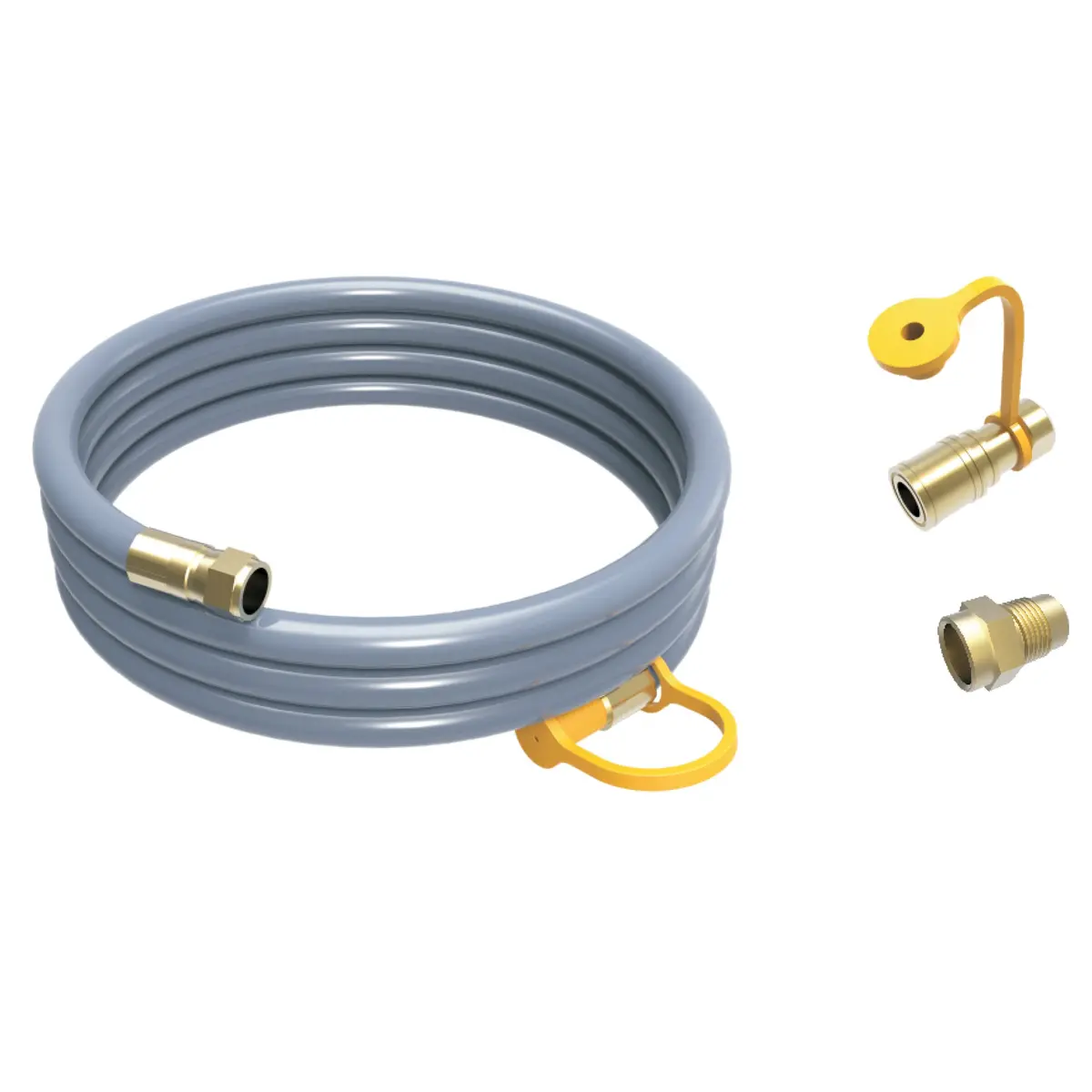 10Ft Natural Gas Hose With Storage Strap 1