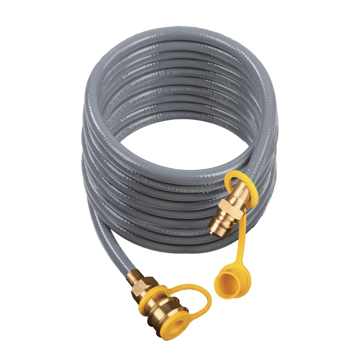 25Ft Natural Gas Large Hose 3/4In With Storage Strap 1