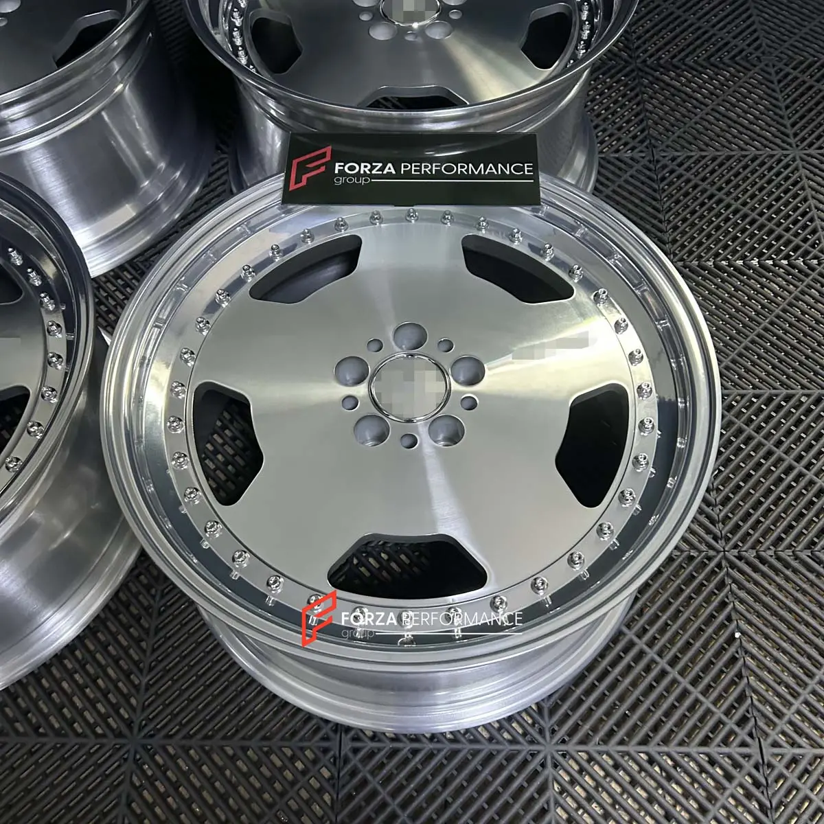 19 Inch Forged Wheels Rims For Mercedes Benz Sl500 Silver Arrow 2002 1