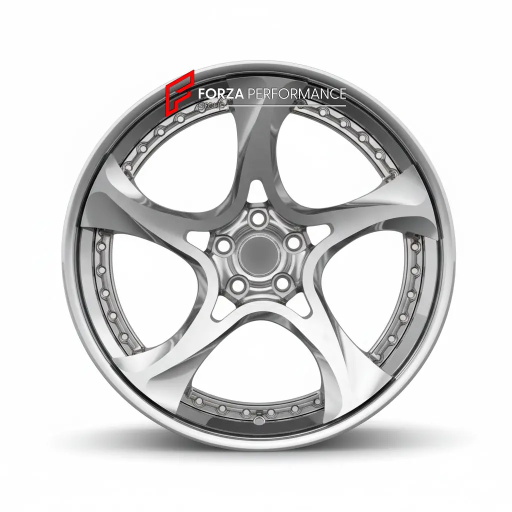 2-3 Piece Forged Wheels Rims For Ferrari 488 Gtb Pista Spider 2015 - 2020 1
