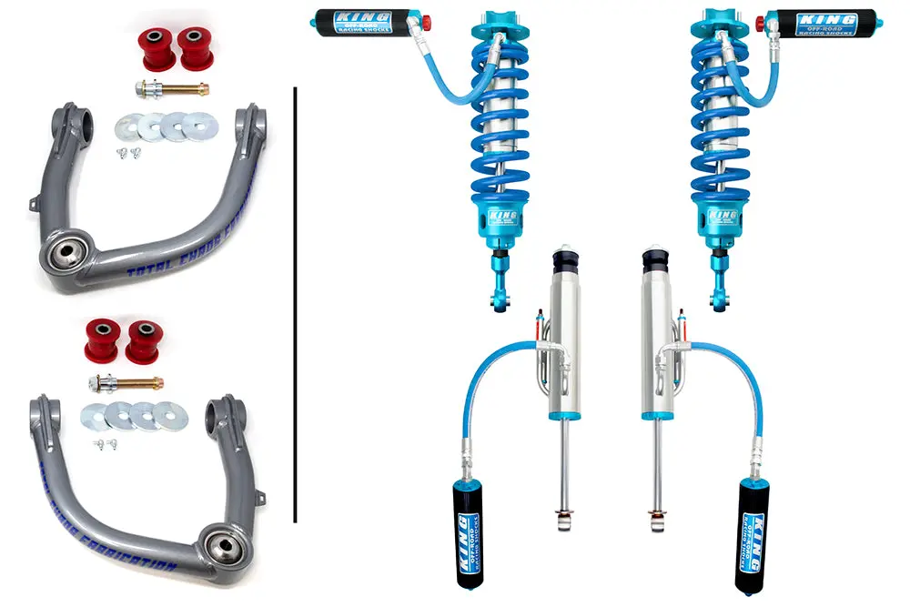 08-21 Toyota Land Cruiser Series 200 Lift Kit With King 3.0 Adjustable Shocks 1
