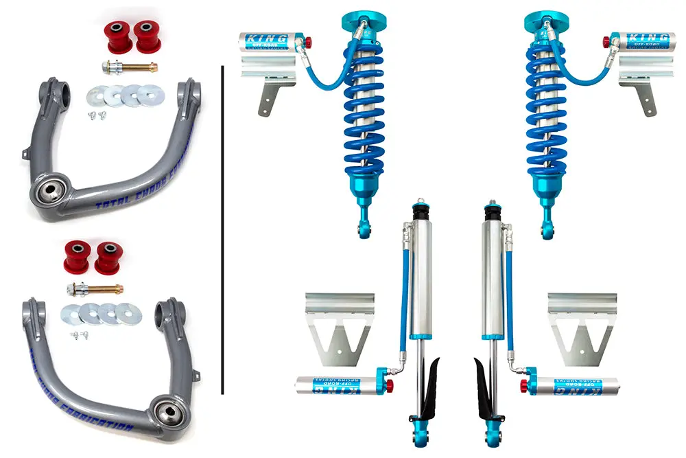 08-21 Toyota Land Cruiser 200 Series Lift Kit With King 2.5 Adjustable Shocks 1