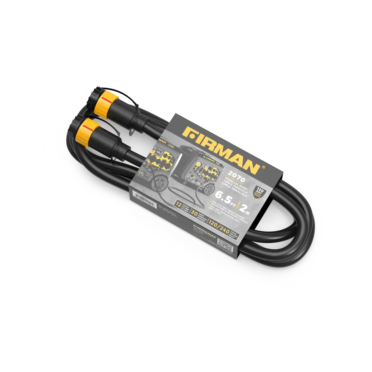 6.5Ft Parallel Cord For Over 5000W Firman Portable Inverter Generator 120/240V 7200W 1