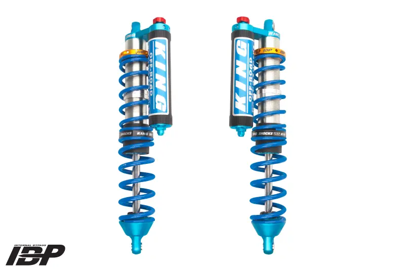 King Shocks 18+ Rzr-Xp Turbo S 2.5 Front Internal Bypass Piggyback Coilover W/ Finned Res & Adjuster 1