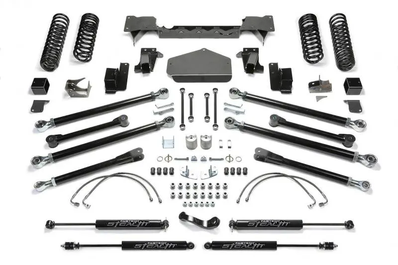 Fabtech 5-Inch Crawler Lift System With Stealth Shocks For 2007–2018 Jeep Jk 4Wd 4-Door 1