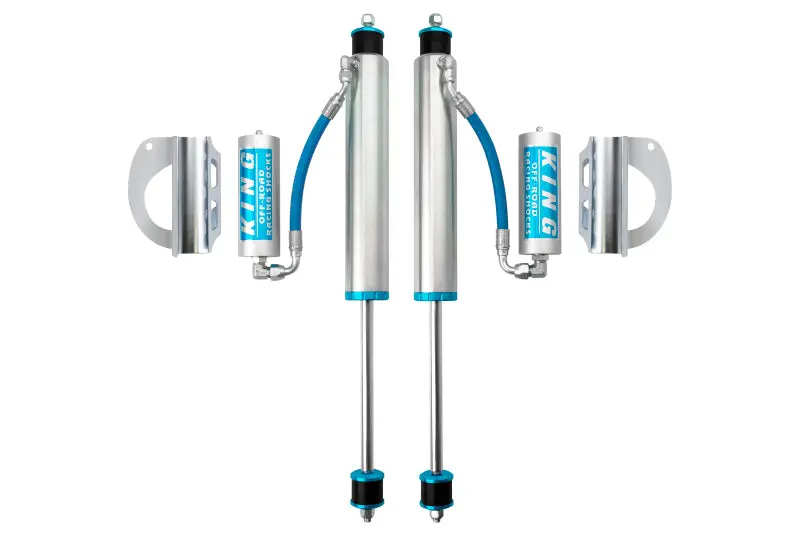 King Shocks 89-97 Toyota Land Cruiser 80 Front 2.5 Dia Remote Res Shock For 0-2In Lift (Pair) 1