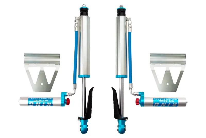 King Shocks 2008+ Toyota Land Cruiser 200 Rear 2.5 Dia Remote Res Shock W/Adjuster (Pair) 1