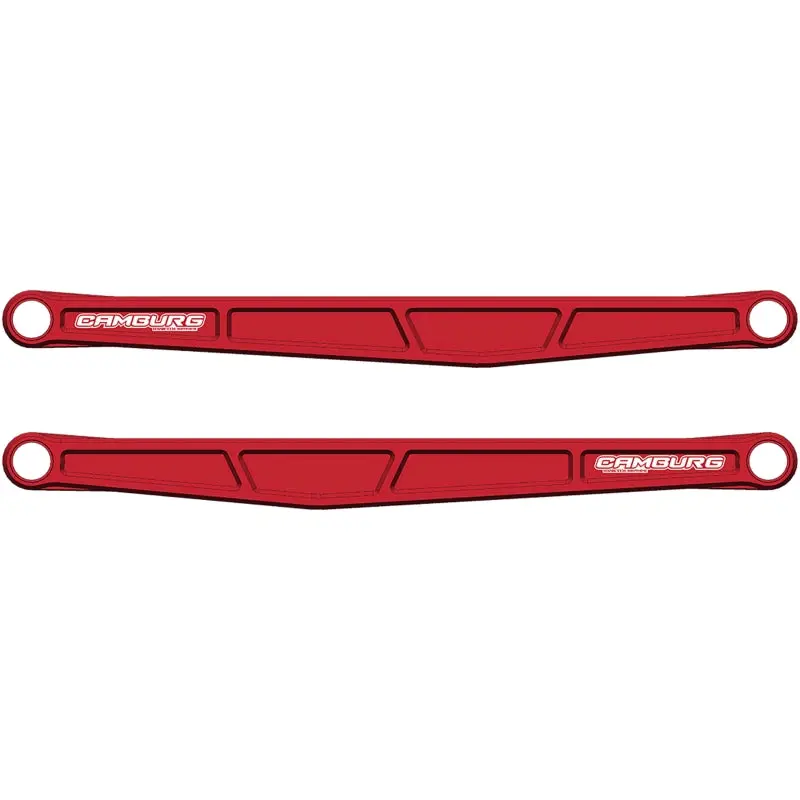 Camburg Ford Raptor 21-25 Kinetik Series Rear Billet Lower Trailing Arm Kit - Red 1