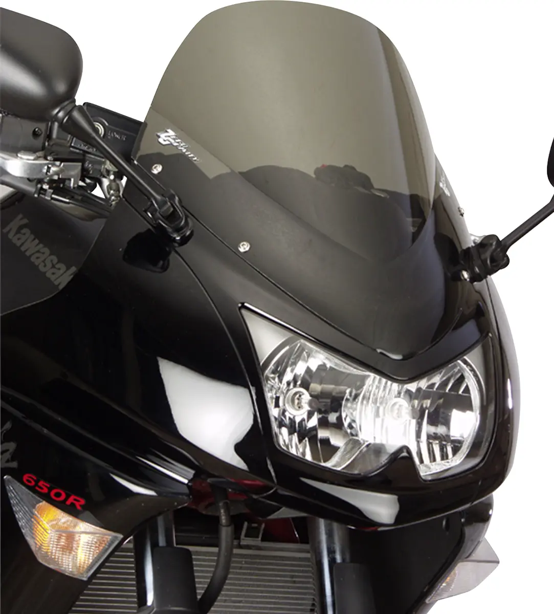 Zero Gravity Double Bubble Windscreen – Smoke Tint For Kawasaki Ninja 650 (2016–2020, Part #16-203-02) 1