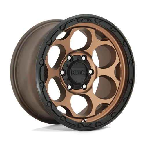 Km541 17X8.5 6X5.5 M-Brz Blk Lp 18Mm 1