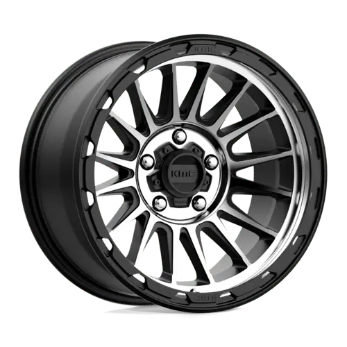 Km542 17X9 5X5.0 S-Blk Mach -12Mm 1