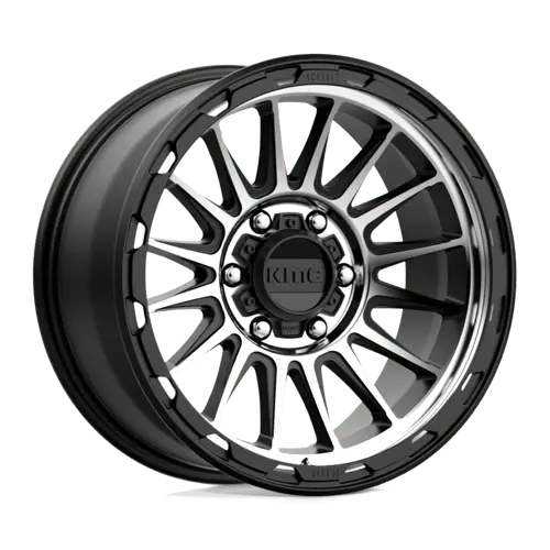 Km542 18X9 6X5.5 S-Blk Mach 00Mm 1