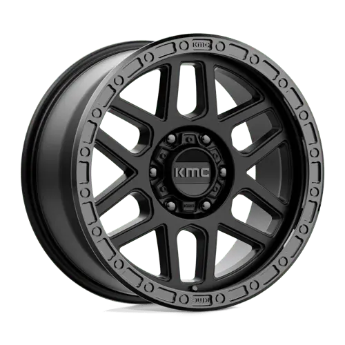 Km544 17X9 6X5.5 S-Blk Gb Lp 18Mm 1