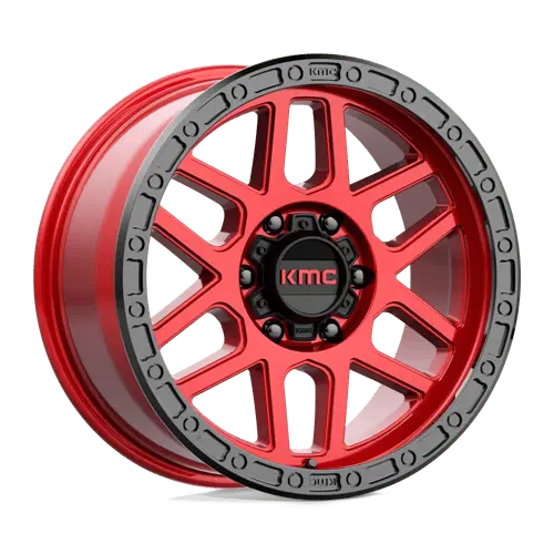 Km544 18X9 6X4.5 C-Red Blk-Lp 18Mm 1