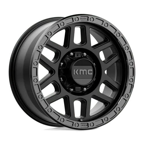 Km544 18X9 8X6.5 S-Blk Gb Lp 18Mm 1