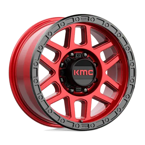 Km544 18X9 8X180 C-Red Blk-Lp 18Mm 1