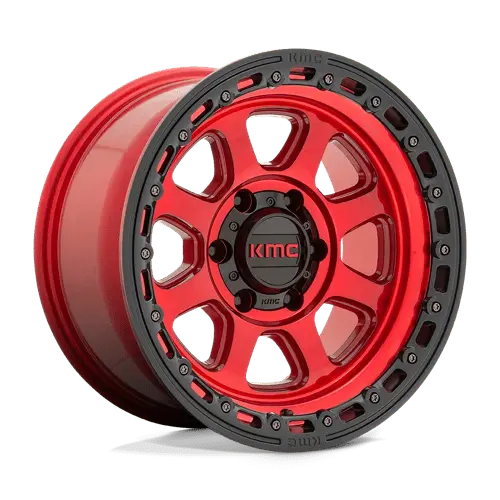 Km548 18X9 8X170 C-Red Blk-Lp 00Mm 1
