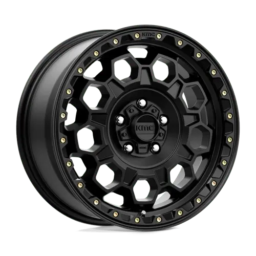 Km545 17X8 5X4.25 S-Blk 38Mm 1