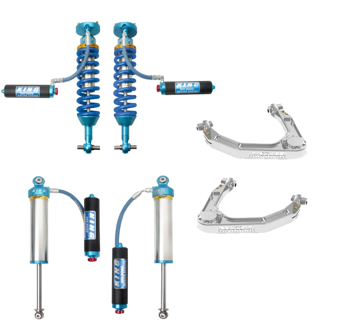 19-26 Gm 1500 Mazzulla Stage 3 Mid Travel Kit With King 3.0 Ibp Shocks 1