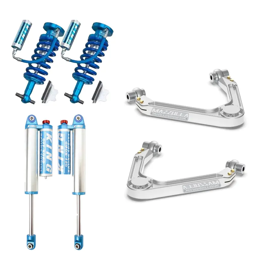 07-18 Gm 1500 Mazzulla Stage 3 Mid Travel Kit With Adjustable King Shocks 1