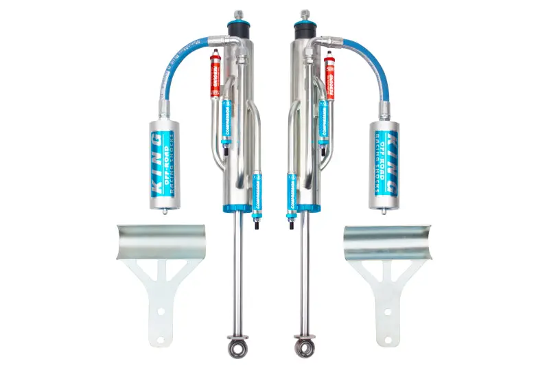 King Shocks 07-18 Jeep Wrangler Jk Front 2.5 Dia Hose Remote Bypass Shock 0-2In Lift (Pair) 1