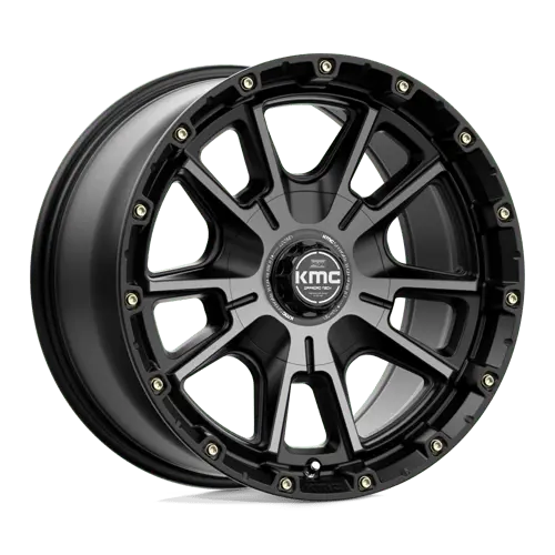 Km100 17X9 6X4.5/5.5 S-Blk Gtcc 18Mm 1
