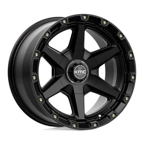 Km101 17X9 5X5.0/5.5 S-Blk -12Mm 1