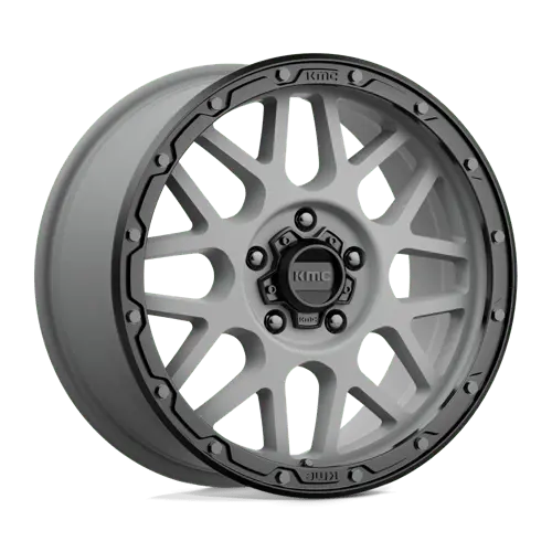Km535 18X8.5 5X5.0 M-Gray M-Blk Lp 35Mm 1