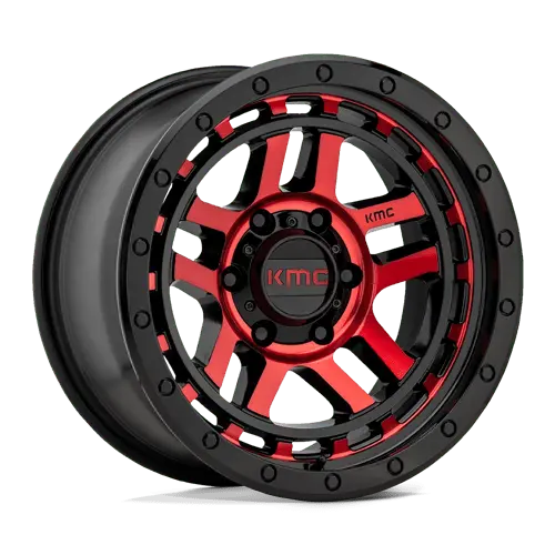Km540 17X8.5 5X5.0 G-Blk Mach Rtcc 18Mm 1