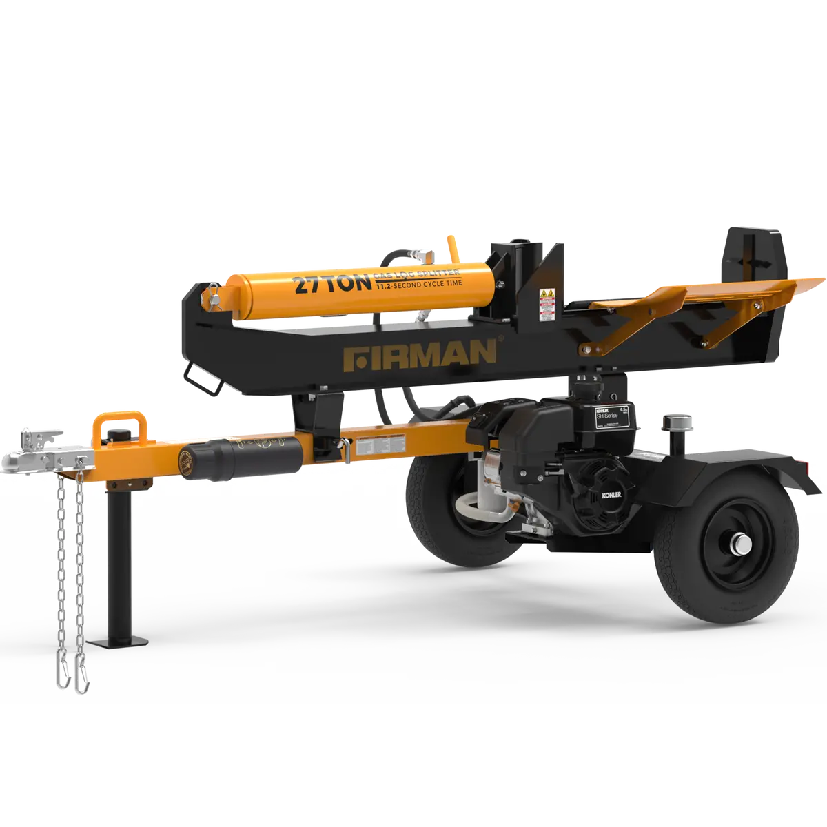 27-Ton Gas Powered Hydraulic Log Splitter 1