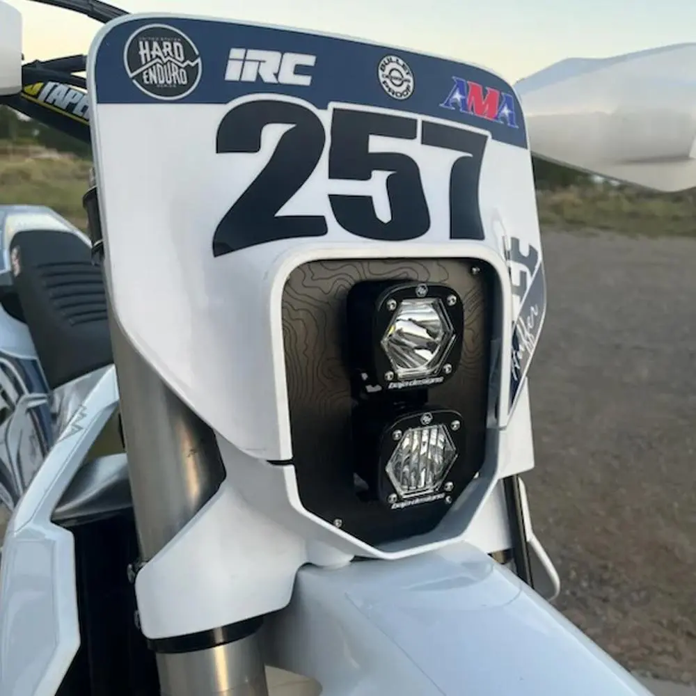 Husqvarna Dual S1 Gemini (D/C) Led Headlight Kit 2024-2025 Husqvarna Fe, Te Baja Designs 1