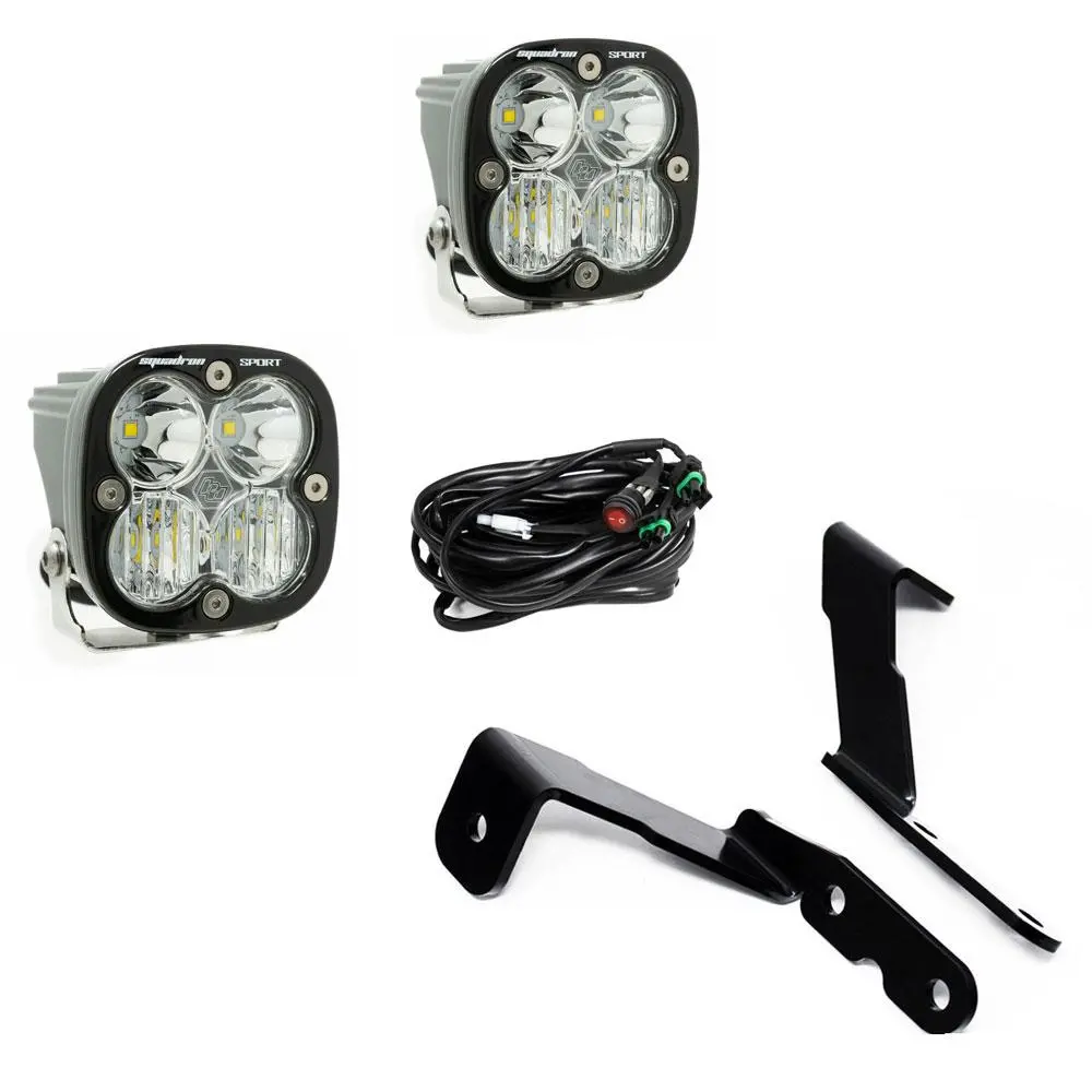 Gm Silverado/Sierra (07-13) A-Pillar Kit Squadron Sport Lights Baja Designs 1