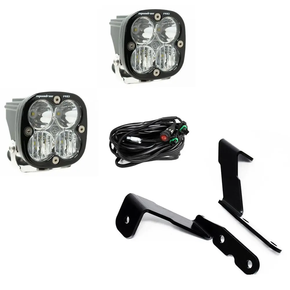 Gm Silverado/Sierra (2007-2013) A-Pillar Kit Squadron Pro Lights Baja Designs 1