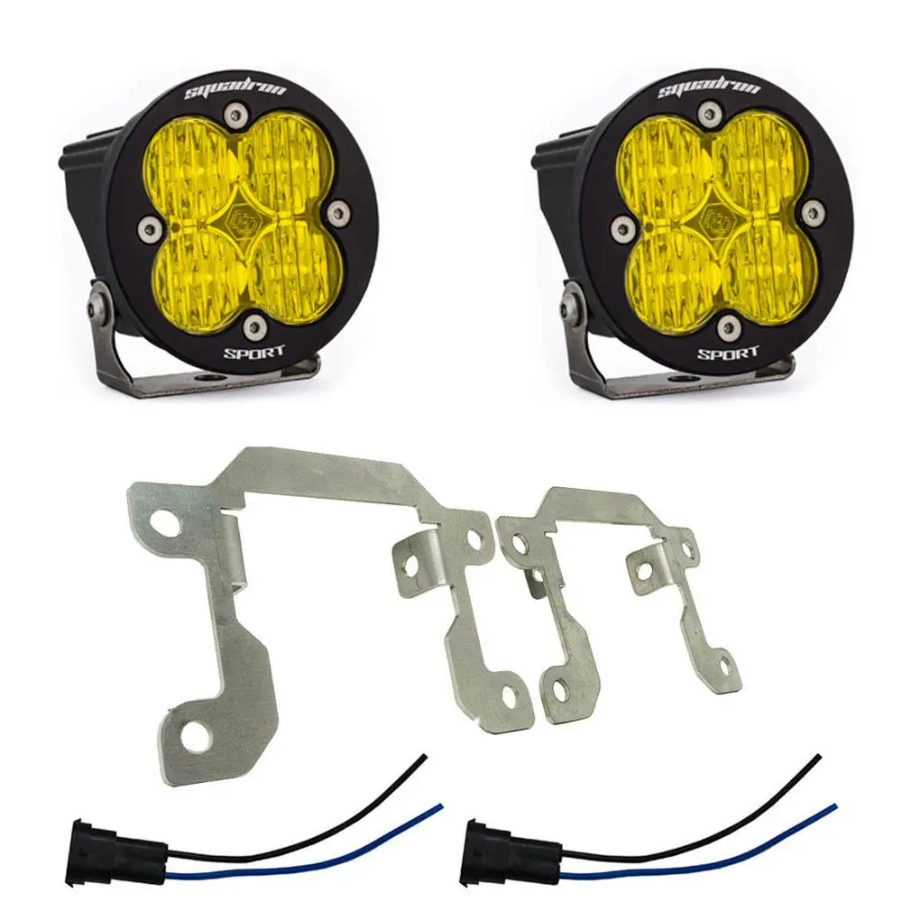 Rally Innovations Fog Pocket Kit Squadron Sport Baja Designs 1