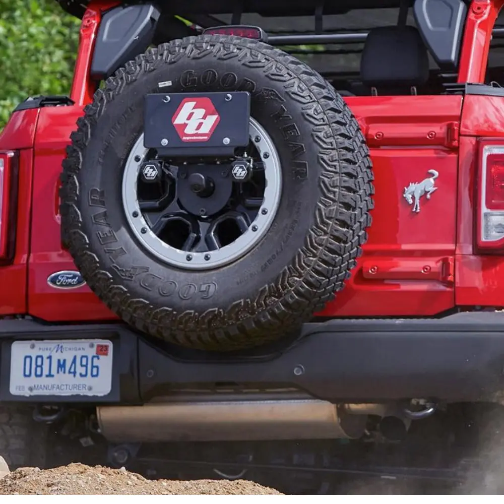 Ford Bronco Dual S1 W/C Reverse Kit W/Lic Plate W/Upfitter Baja Designs 1