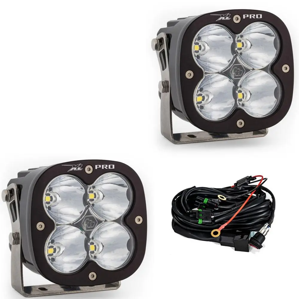 Led Light Pods High Speed Spot Pattern Pair Xl Pro Series Baja Designs 1