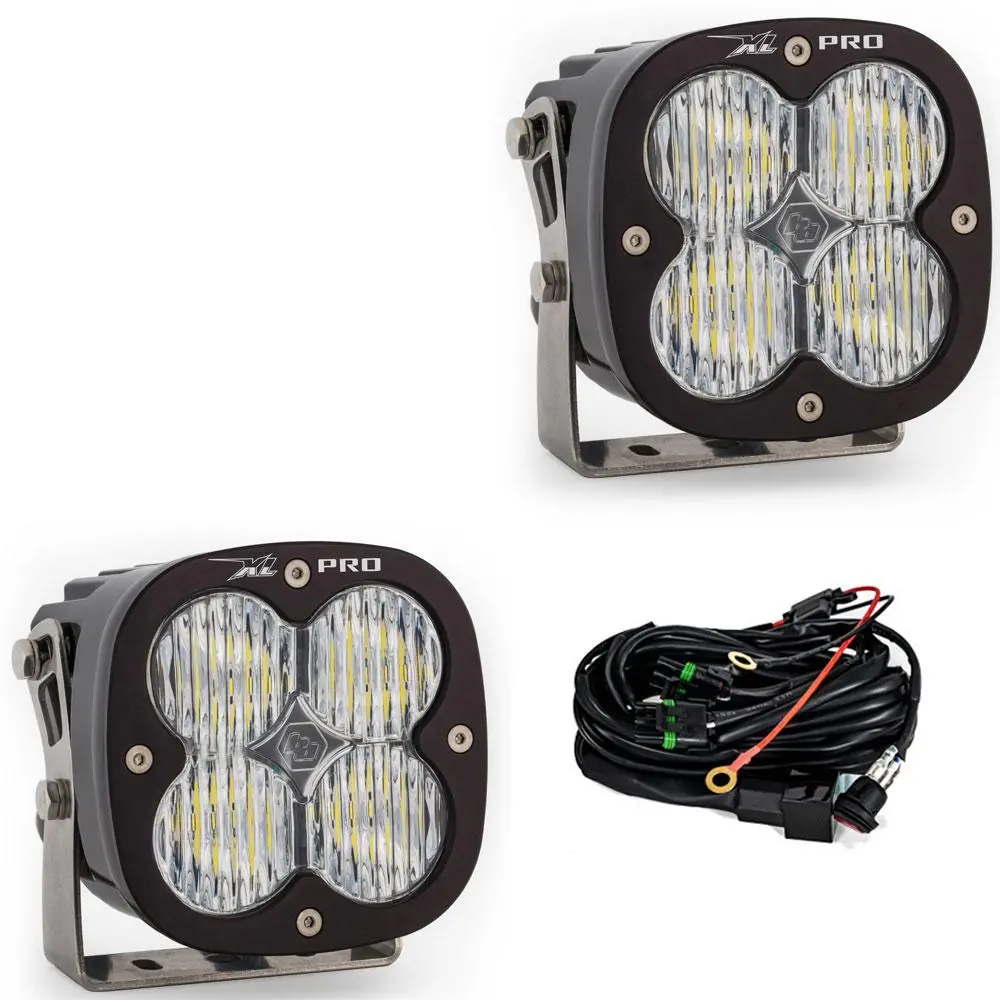 Led Light Pods Wide Cornering Pattern Pair Xl Pro Series Baja Designs 1